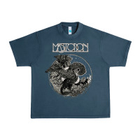Midnight Navy mastodon Urban Heavy Tee - artisFamous