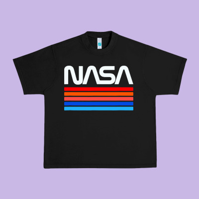 Vintage Retro Nasa Urban Heavy Tee Designed By Artisfamous