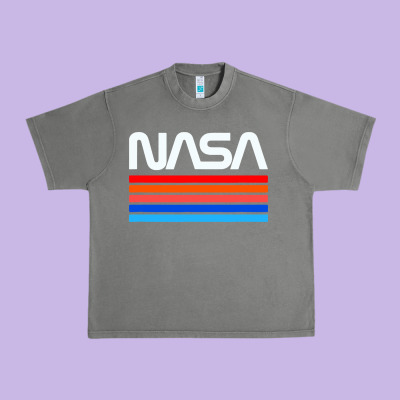Vintage Retro Nasa Urban Heavy Tee Designed By Artisfamous