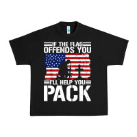 Black if the flag offends you Urban Heavy Tee - artisFamous