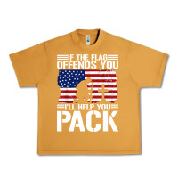 Peanut Butter if the flag offends you Urban Heavy Tee - artisFamous