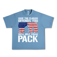 Pebble Blue if the flag offends you Urban Heavy Tee - artisFamous