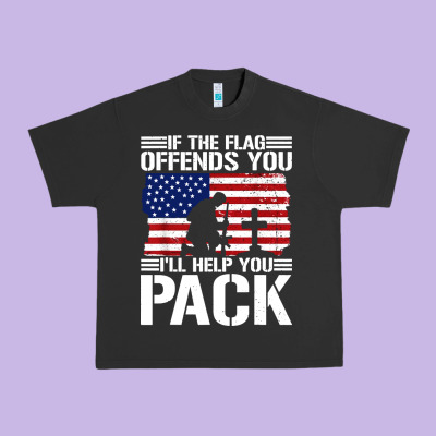 If The Flag Offends You Urban Heavy Tee Designed By Artisfamous