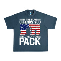 Midnight Navy if the flag offends you Urban Heavy Tee - artisFamous