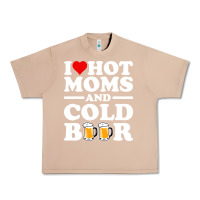 Burro i love heart hot moms cold beer funny adult drinking joke Urban Heavy Tee - artisFamous
