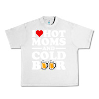 Lunar Rock i love heart hot moms cold beer funny adult drinking joke Urban Heavy Tee - artisFamous