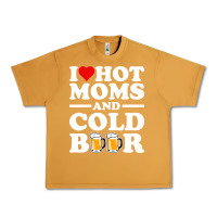Peanut Butter i love heart hot moms cold beer funny adult drinking joke Urban Heavy Tee - artisFamous