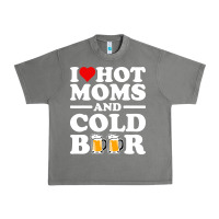 Tornado i love heart hot moms cold beer funny adult drinking joke Urban Heavy Tee - artisFamous