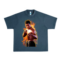 Midnight Navy bruce leroy Urban Heavy Tee - artisFamous