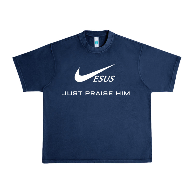 Jesus Just Praise Him Jesus Surfed Christian Urban Heavy Tee by artisFamous | Teevron