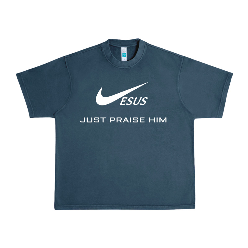 Jesus Just Praise Him Jesus Surfed Christian Urban Heavy Tee by artisFamous | Teevron