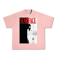 Salmon scarface distressed movie photo Urban Heavy Tee - artisFamous