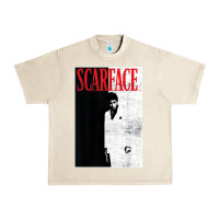Sandshell scarface distressed movie photo Urban Heavy Tee - artisFamous