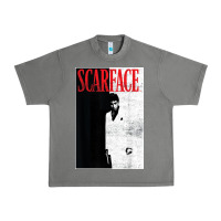 Tornado scarface distressed movie photo Urban Heavy Tee - artisFamous