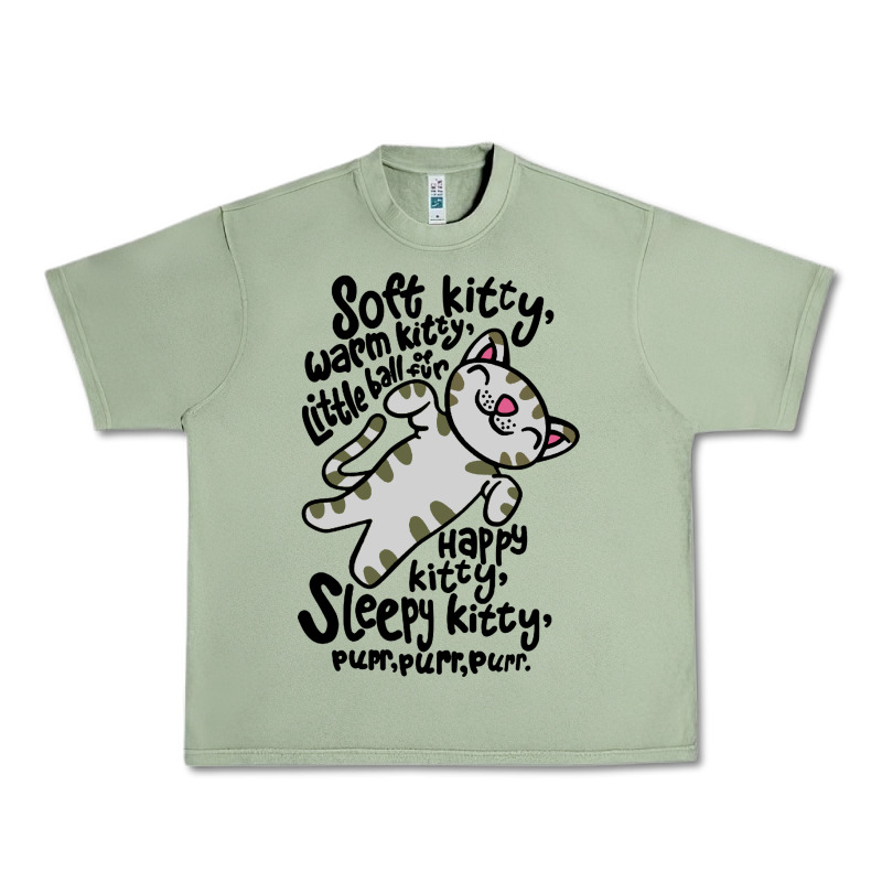 Soft Kitty Warm Kitty Urban Heavy Tee by artisFamous | Teevron