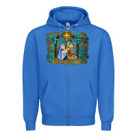 True Royal oh holy night western Zipper Hoodie - RanaPortraitStore