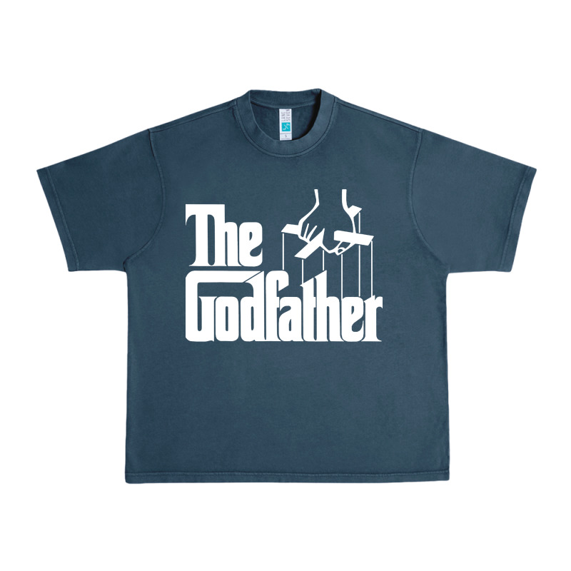 The Godfather Original White Title Urban Heavy Tee by artisFamous | Teevron