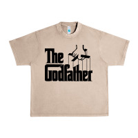 The Godfather Original White Title Urban Heavy Tee | Teevron