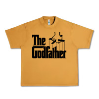 The Godfather Original White Title Urban Heavy Tee | Teevron