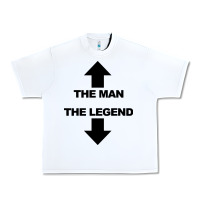 White the man the legend funny adult humor Urban Heavy Tee - artisFamous