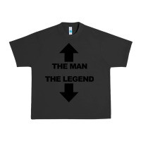 Pigment Black the man the legend funny adult humor Urban Heavy Tee - artisFamous