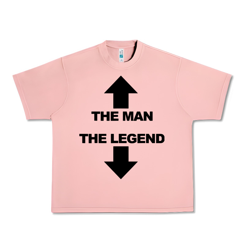The Man The Legend Funny Adult Humor Urban Heavy Tee by artisFamous | Teevron