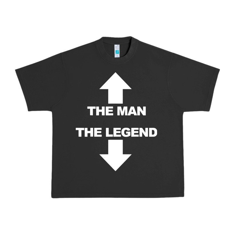 The Man The Legend Funny Adult Humor Urban Heavy Tee by artisFamous | Teevron