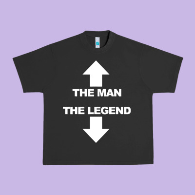 The Man The Legend Funny Adult Humor Urban Heavy Tee Designed By Artisfamous