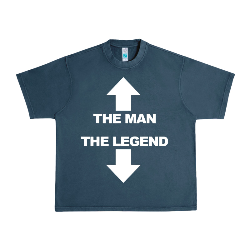 The Man The Legend Funny Adult Humor Urban Heavy Tee by artisFamous | Teevron