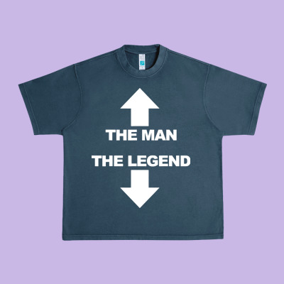 The Man The Legend Funny Adult Humor Urban Heavy Tee Designed By Artisfamous