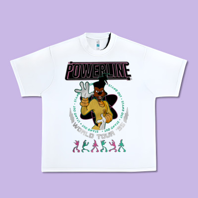 A Movie Powerline Urban Heavy Tee Designed By Artisfamous