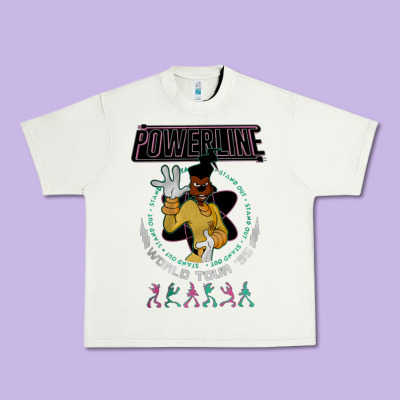 A Movie Powerline Urban Heavy Tee Designed By Artisfamous