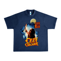 Navy bark at the moon Urban Heavy Tee - artisFamous