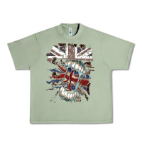 Oil Green asking alexandria flag Urban Heavy Tee - artisFamous