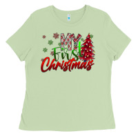 Matcha my first christmas Ladies Tee - SublimationCraftShop