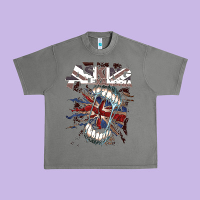 Asking Alexandria Flag Urban Heavy Tee Designed By Artisfamous