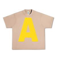 Letter A Chipmunk Christmas Urban Heavy Tee | Teevron