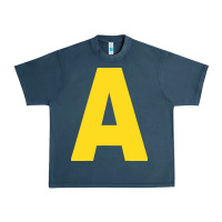 Midnight Navy letter a chipmunk christmas Urban Heavy Tee - artisFamous