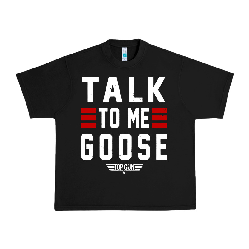 Top Gun Talk To Me Goose Distressed Urban Heavy Tee by artisFamous | Teevron