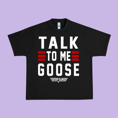 Top Gun Talk To Me Goose Distressed Urban Heavy Tee Designed By Artisfamous