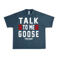 Midnight Navy top gun talk to me goose distressed Urban Heavy Tee - artisFamous