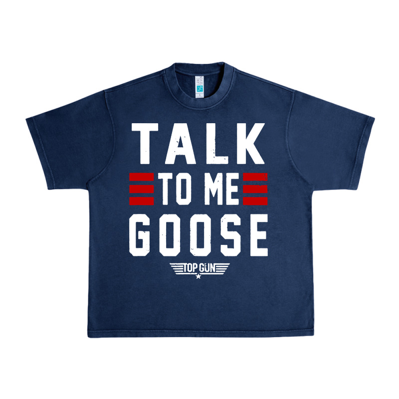 Top Gun Talk To Me Goose Distressed Urban Heavy Tee by artisFamous | Teevron