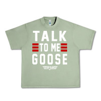 Oil Green top gun talk to me goose distressed Urban Heavy Tee - artisFamous