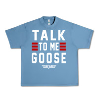 Pebble Blue top gun talk to me goose distressed Urban Heavy Tee - artisFamous