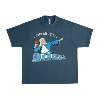Midnight Navy vatican city hailmarys Urban Heavy Tee - artisFamous