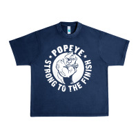Navy strong to the finish Urban Heavy Tee - artisFamous