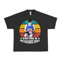 Pigment Black tom daley knitting is my favourite sport  3 Urban Heavy Tee - artisFamous