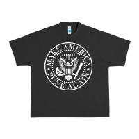 Pigment Black funny make america punk again vintage rock seal Urban Heavy Tee - artisFamous