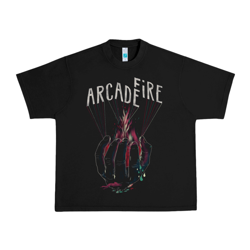 Arcade Fire Hand Urban Heavy Tee by artisFamous | Teevron