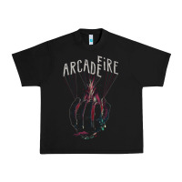 Black arcade fire hand Urban Heavy Tee - artisFamous
